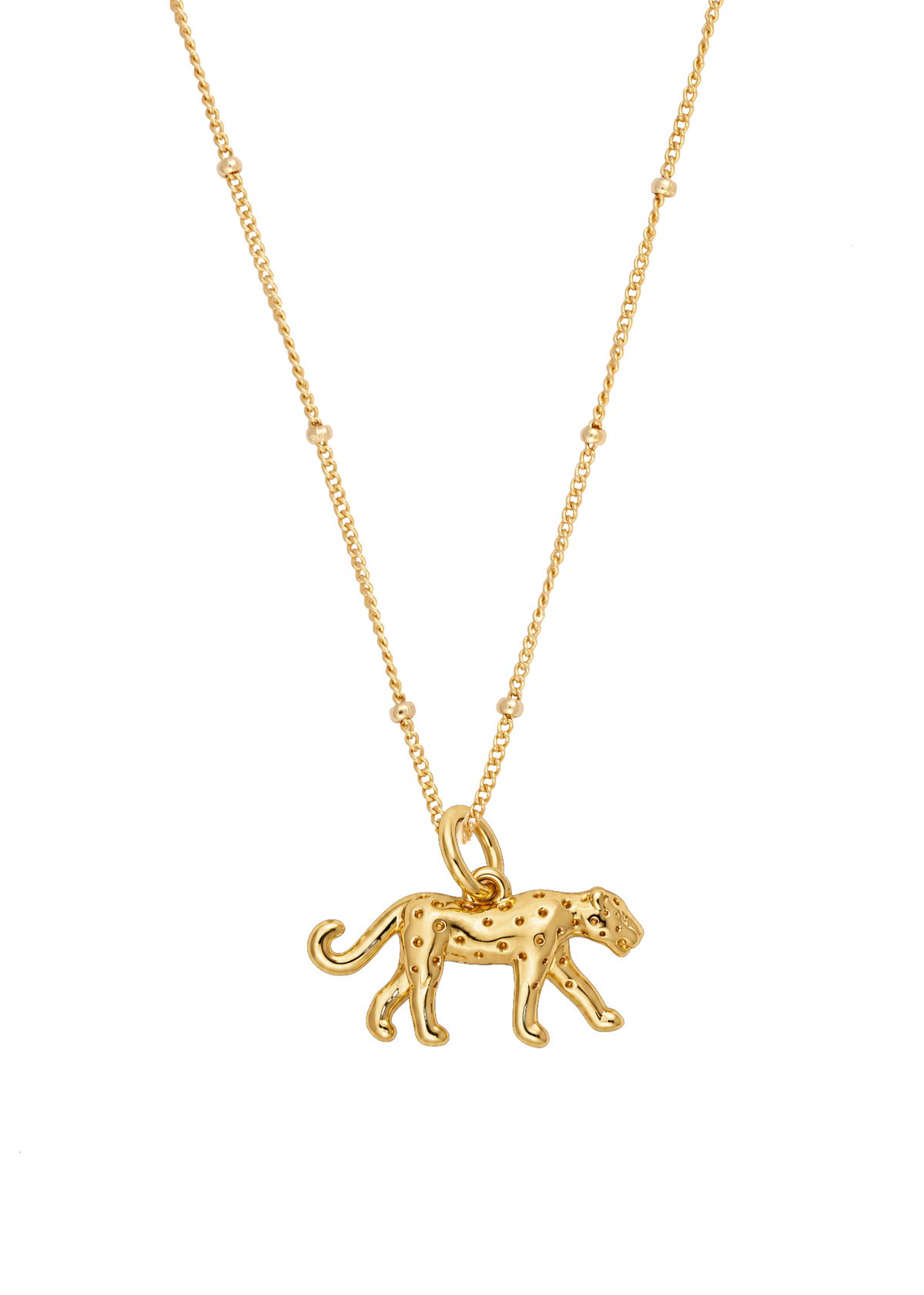 Prowling Cheetah Charm