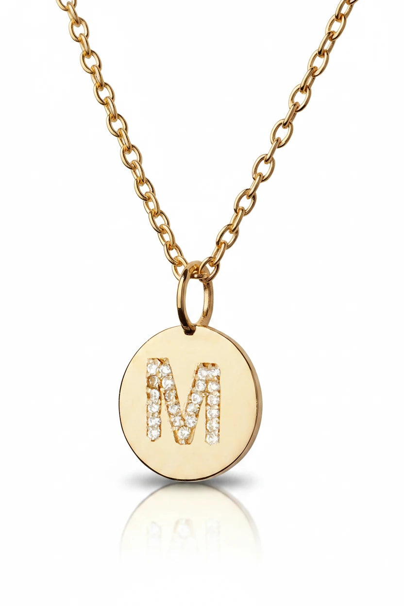 Alphabet Pendant "M"