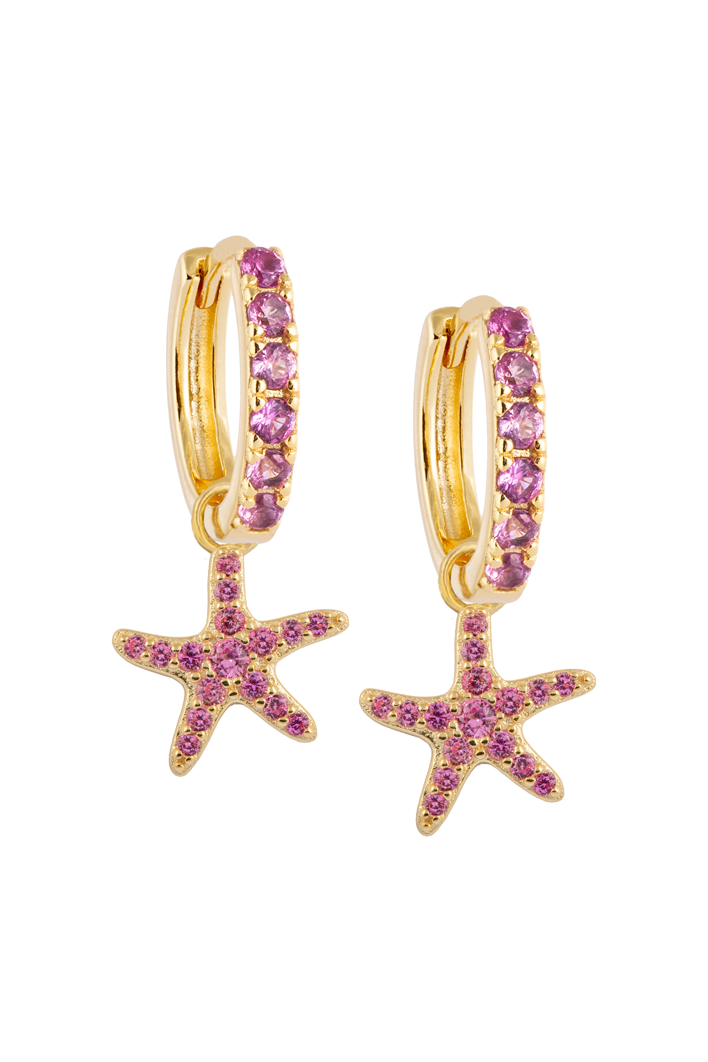 Pink Starfish charm