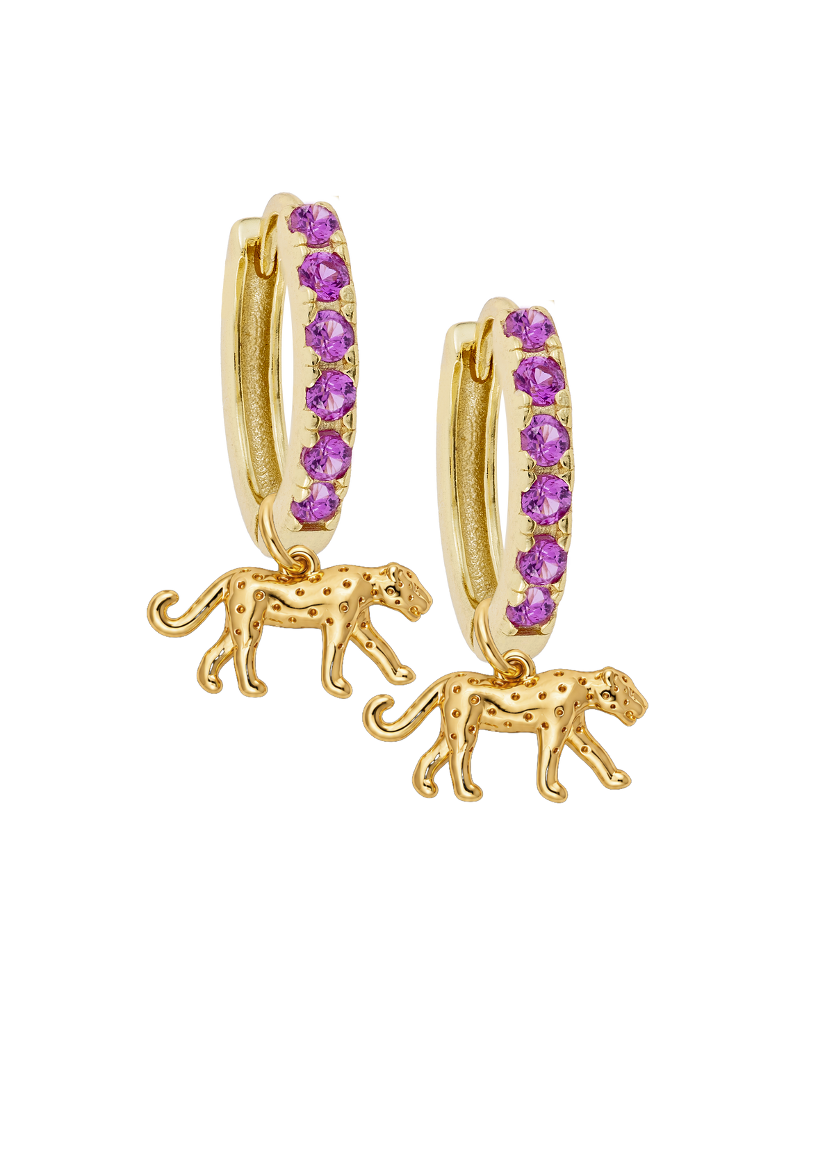 Prowling Cheetah Necklace