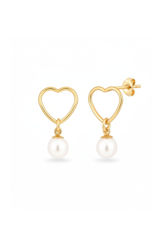 Pearl and Heart Drops