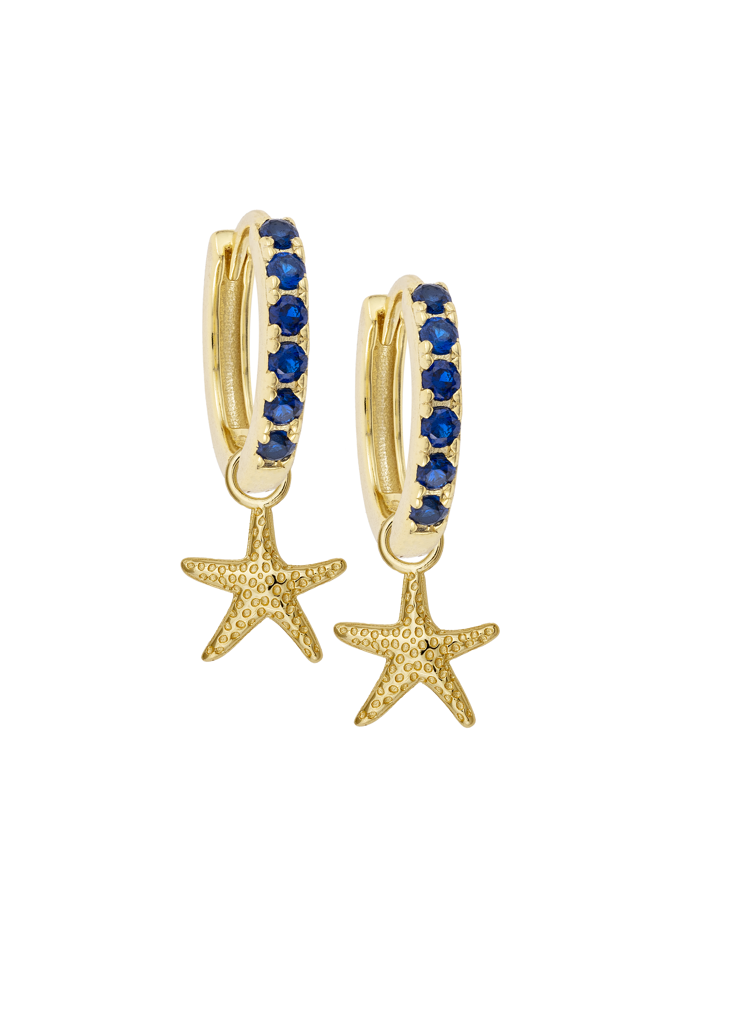 Golden Starfish Charm