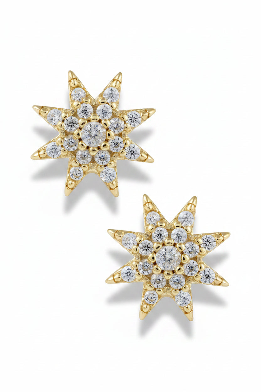 Sunburst Studs 3 colours