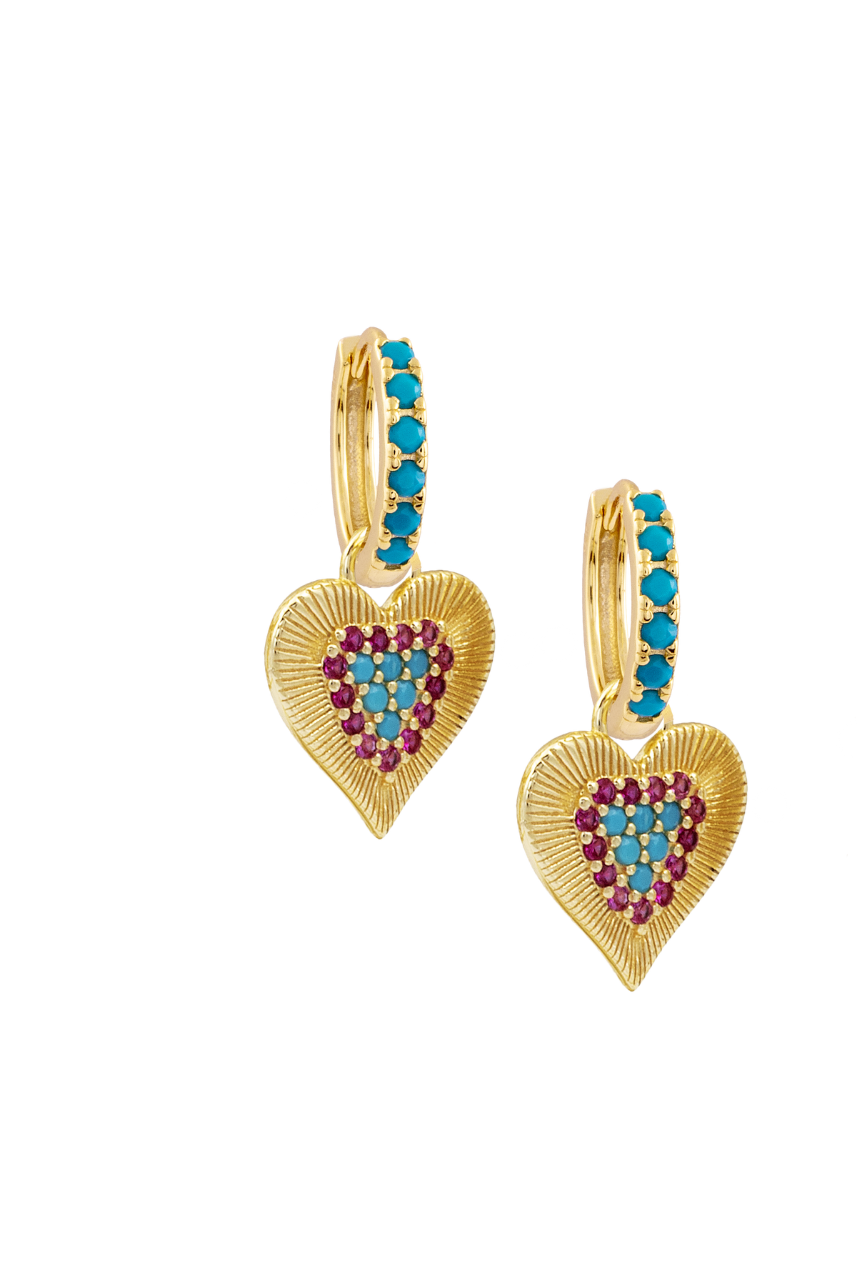 Mexican Heart Charm