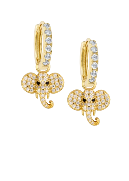 White Midi Hoops with or without charms
