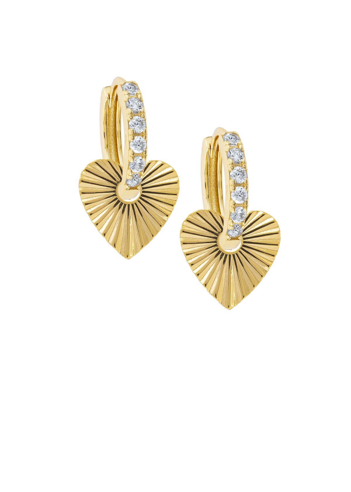 White Midi Hoops with or without charms