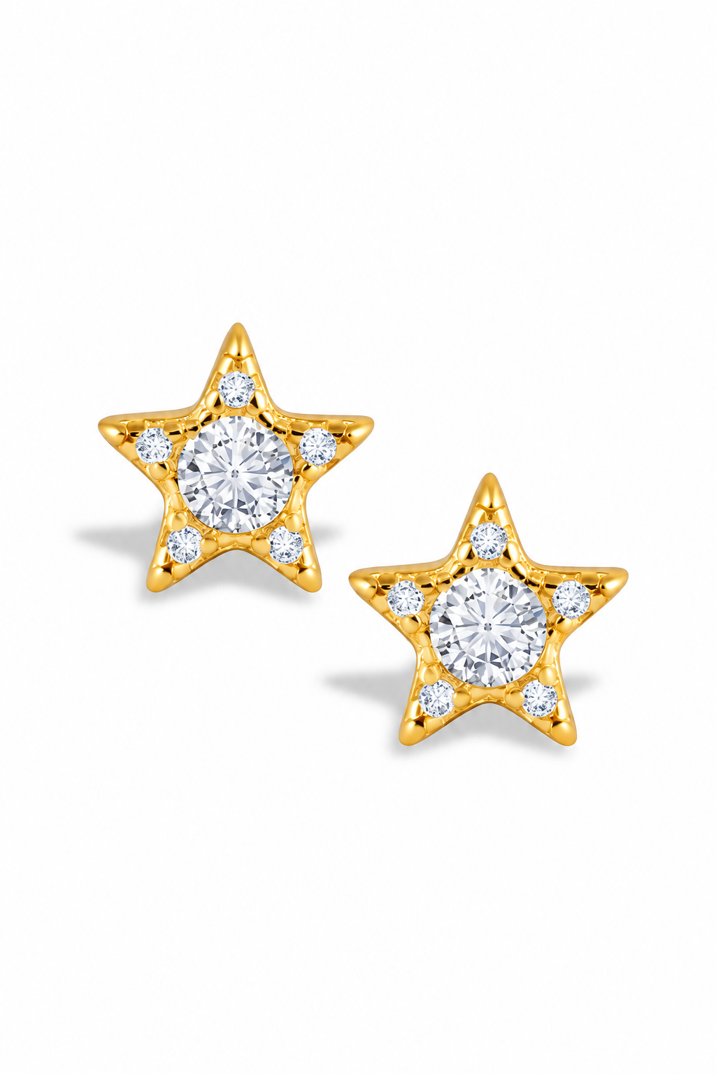 Zirconia Star Stud