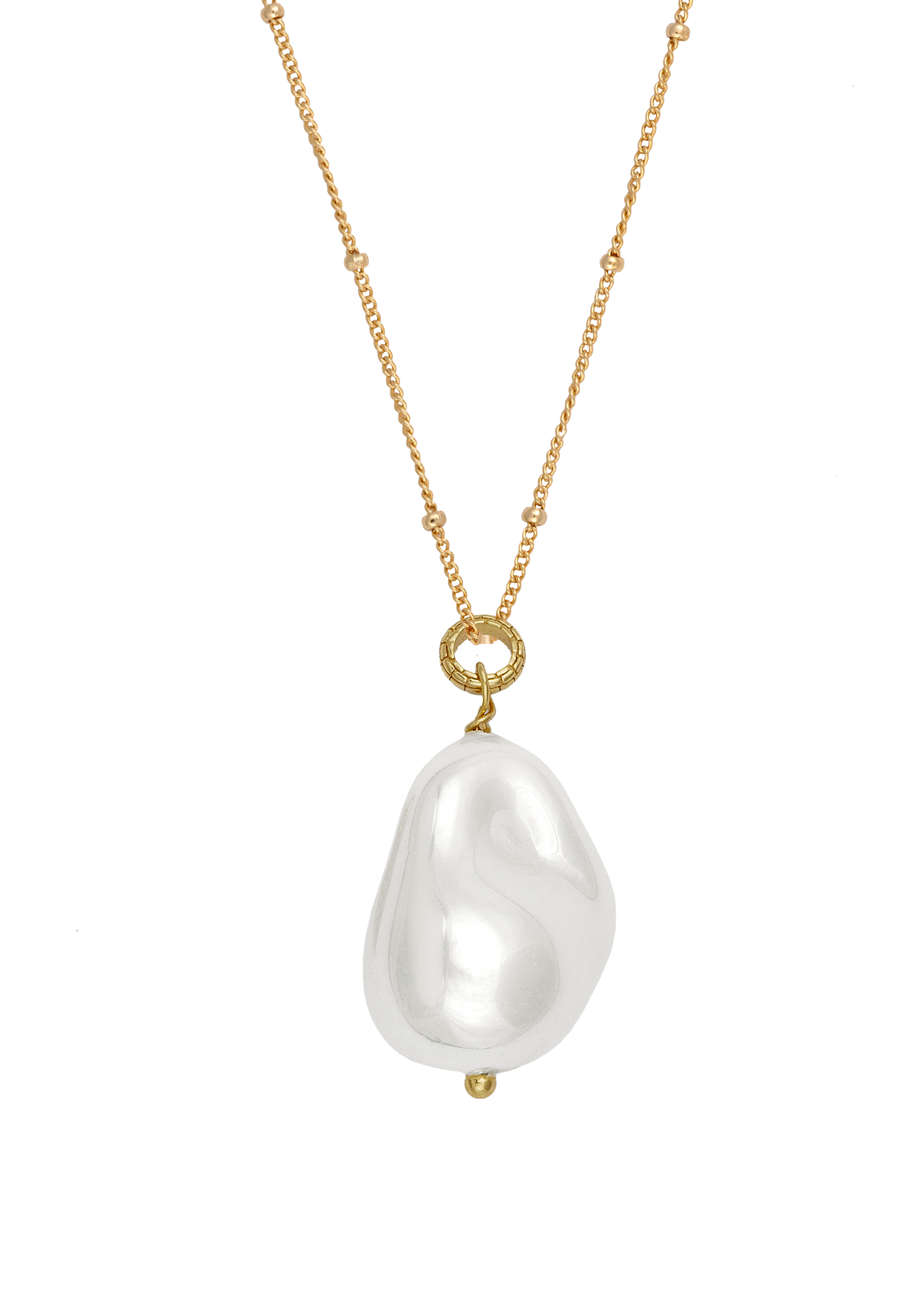 Natural Baroque Pearl pendant
