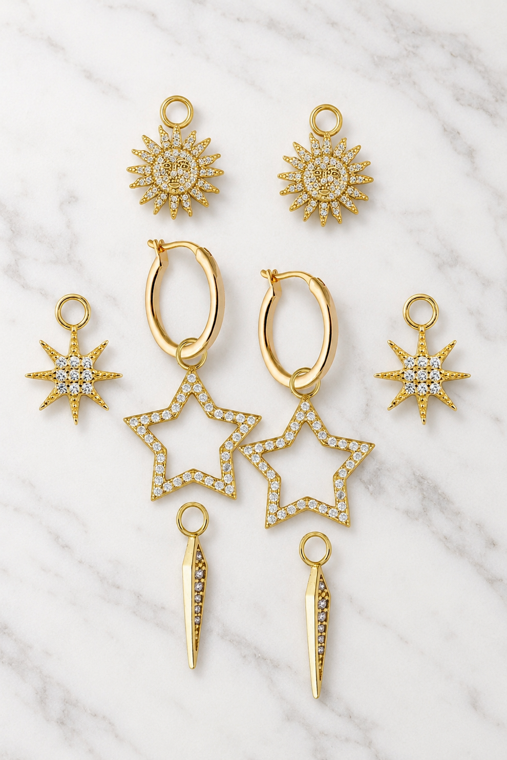Earring charm set two