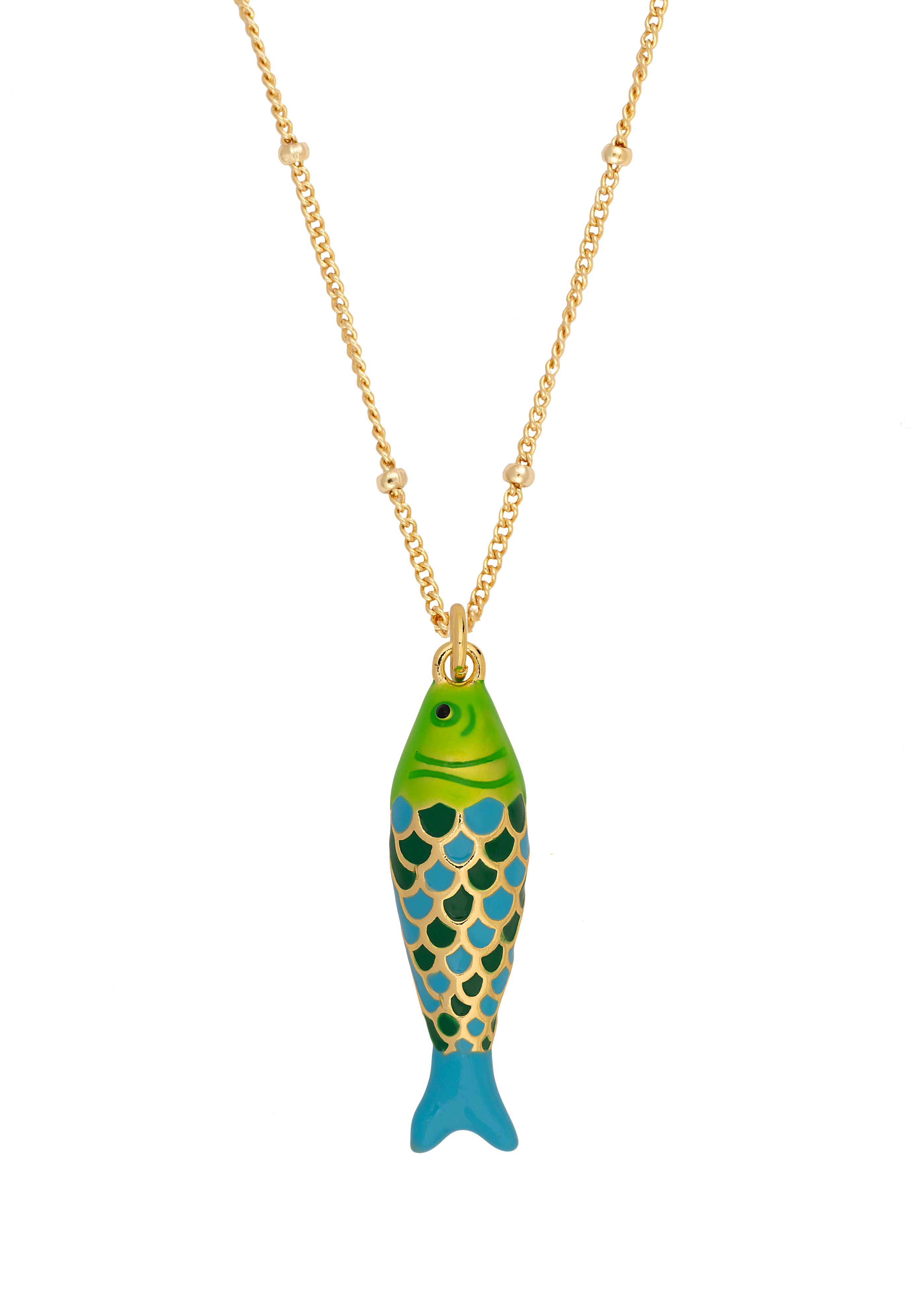 Lucky Fish Enamel pendants