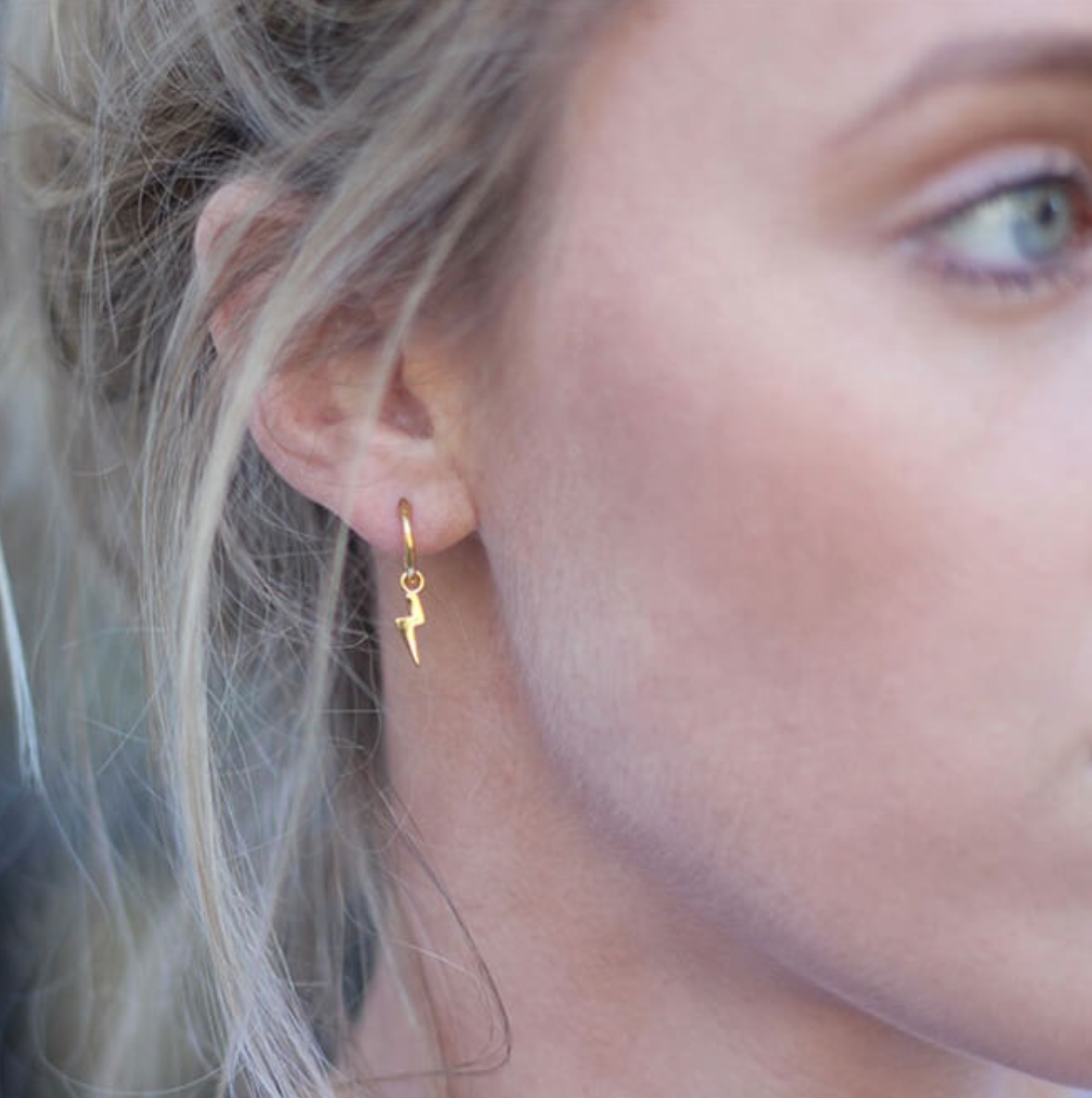 10mm Liliput Golden Hoops