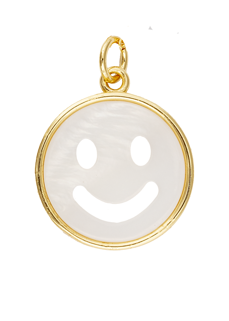 Mother of Pearl Smile Necklace (2 sizes)