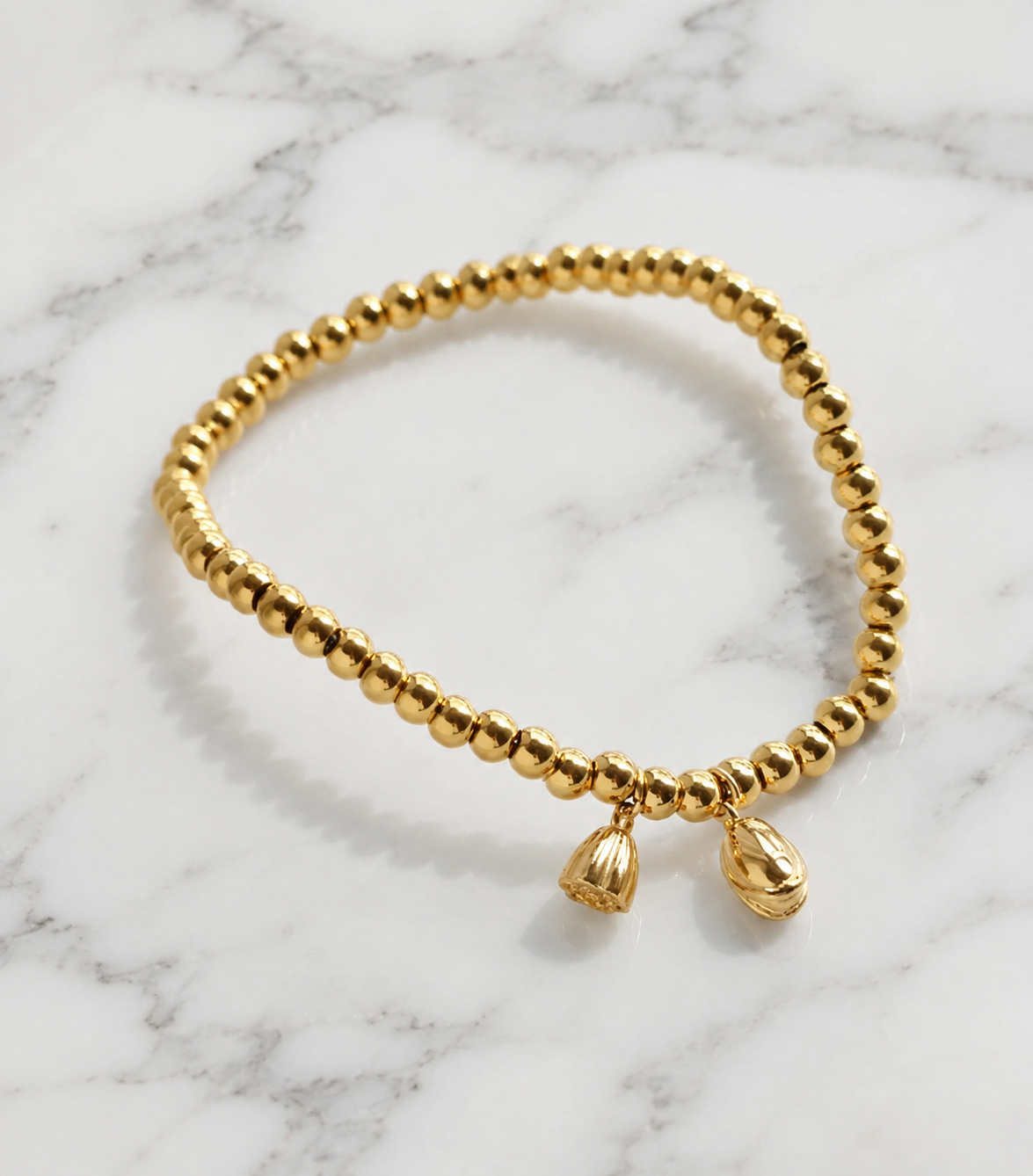 Golden Bead Bracelets