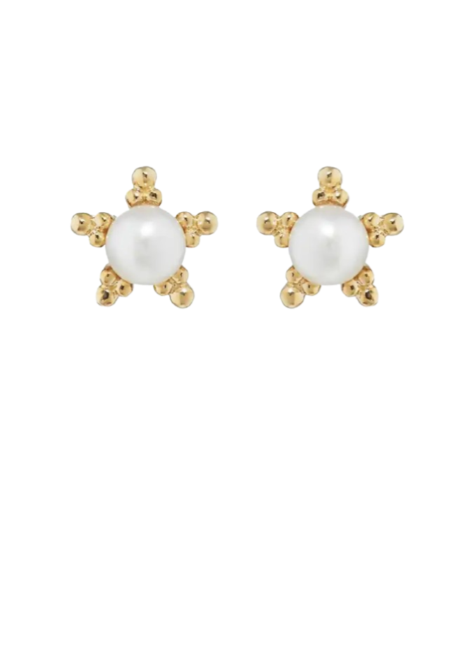 Pearl Star Studs