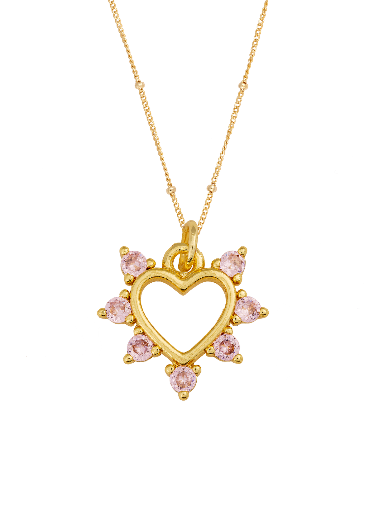 Rose Heart Pendant