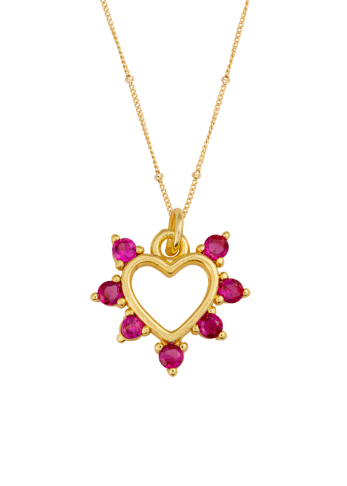 Rose Heart Pendant