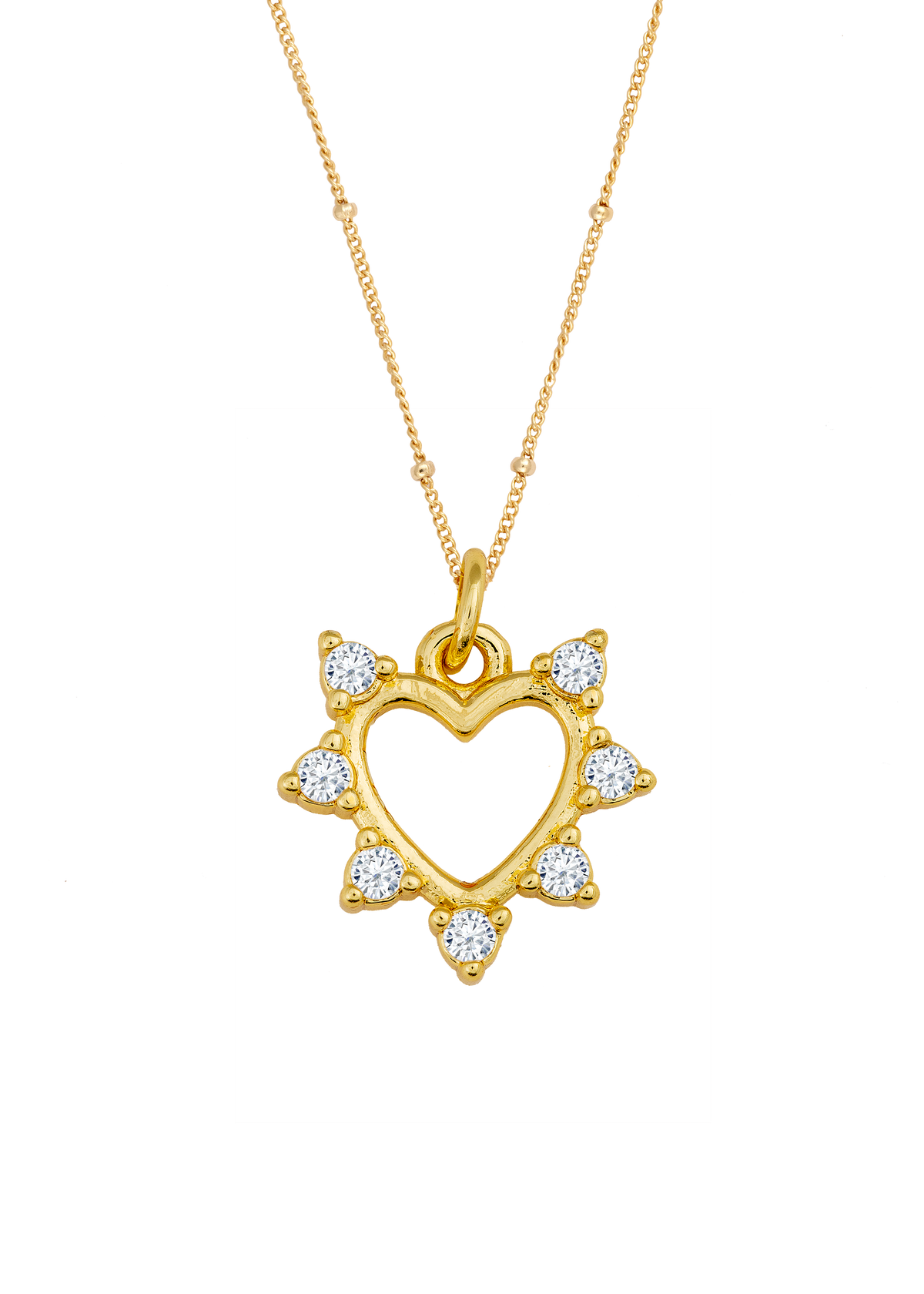 Rose Heart Pendant
