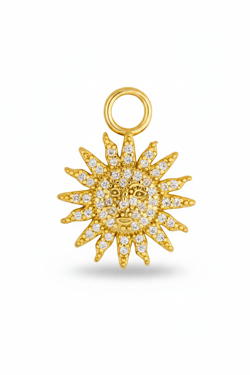 White Soleil Charm