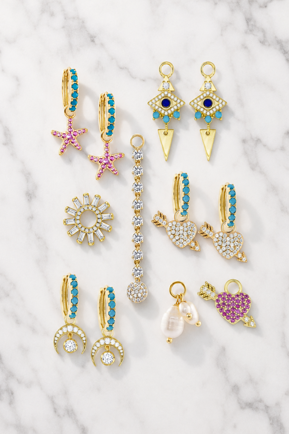 Turquoise Midi with or without charms